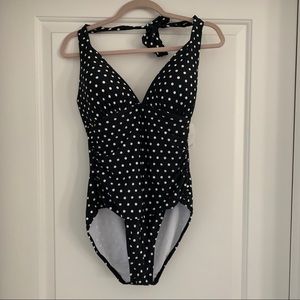 Ralph Lauren Polka Dot Swimsuit